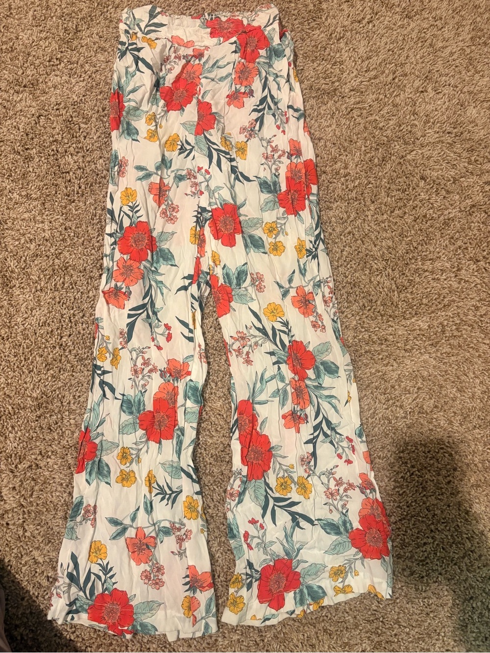 Z Supply Floral Wide Leg Pants